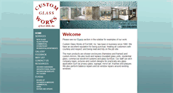 Desktop Screenshot of customglass-fortmill.com